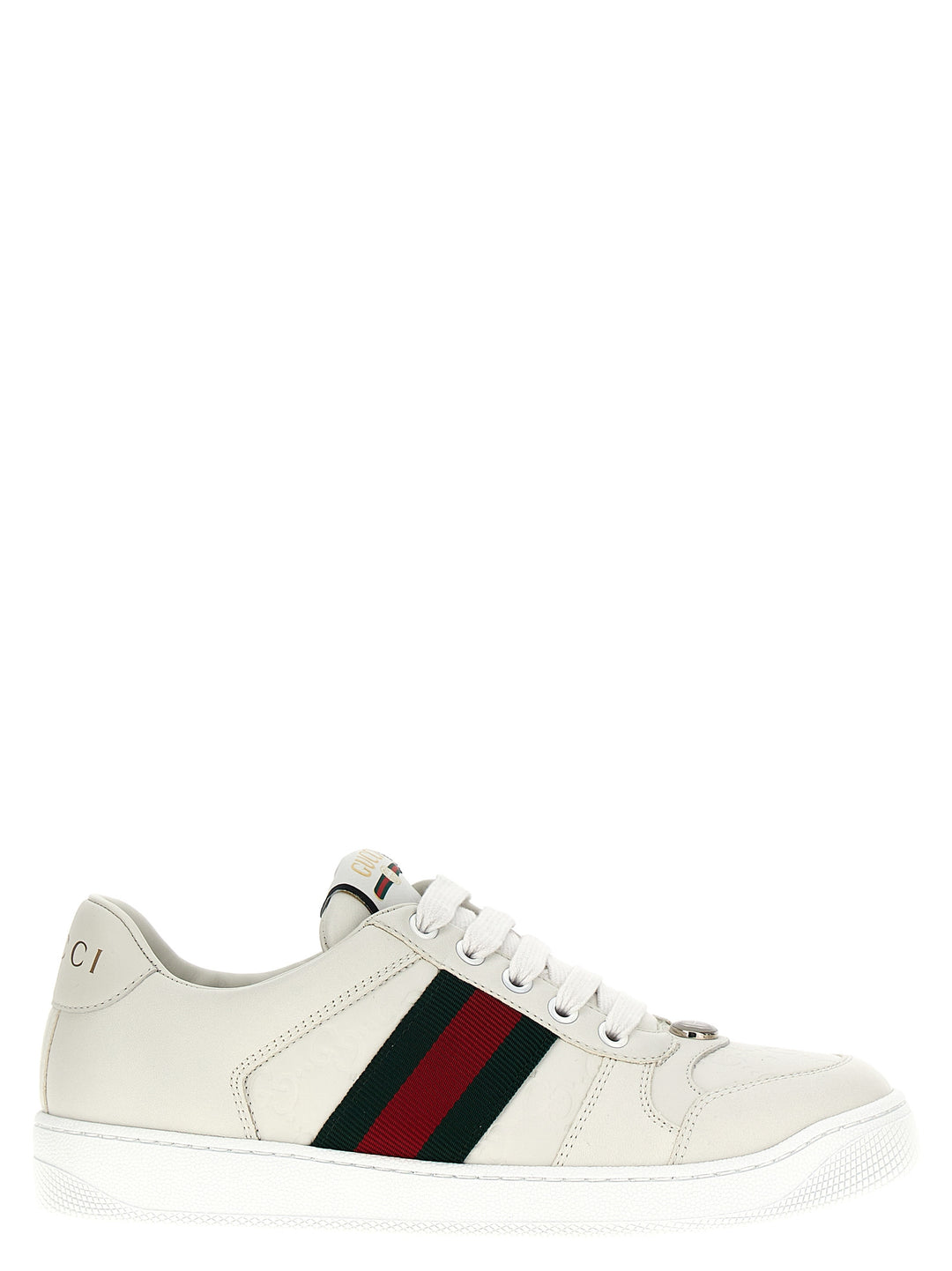 Gucci Screener Sneakers - Bianco | 61a10e20a21e28e0ace48282c09c57da15fba16f