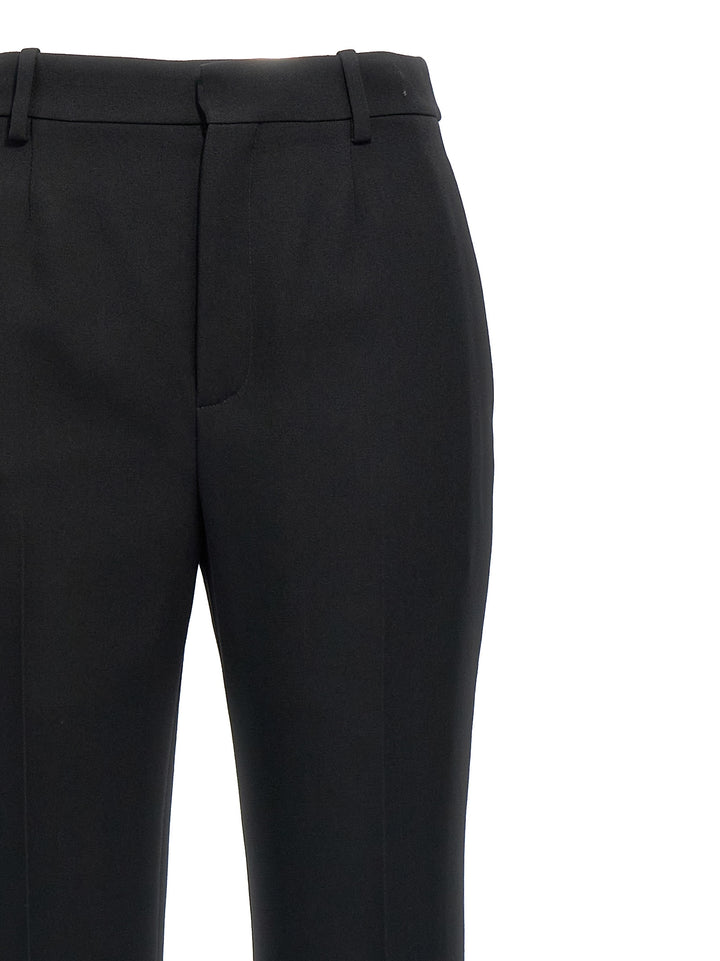 Saint Laurent Tuxedo Pantaloni - Nero | 9c7b9fcb5585f140dfe1e3d96b52e4ad0e09b0fb