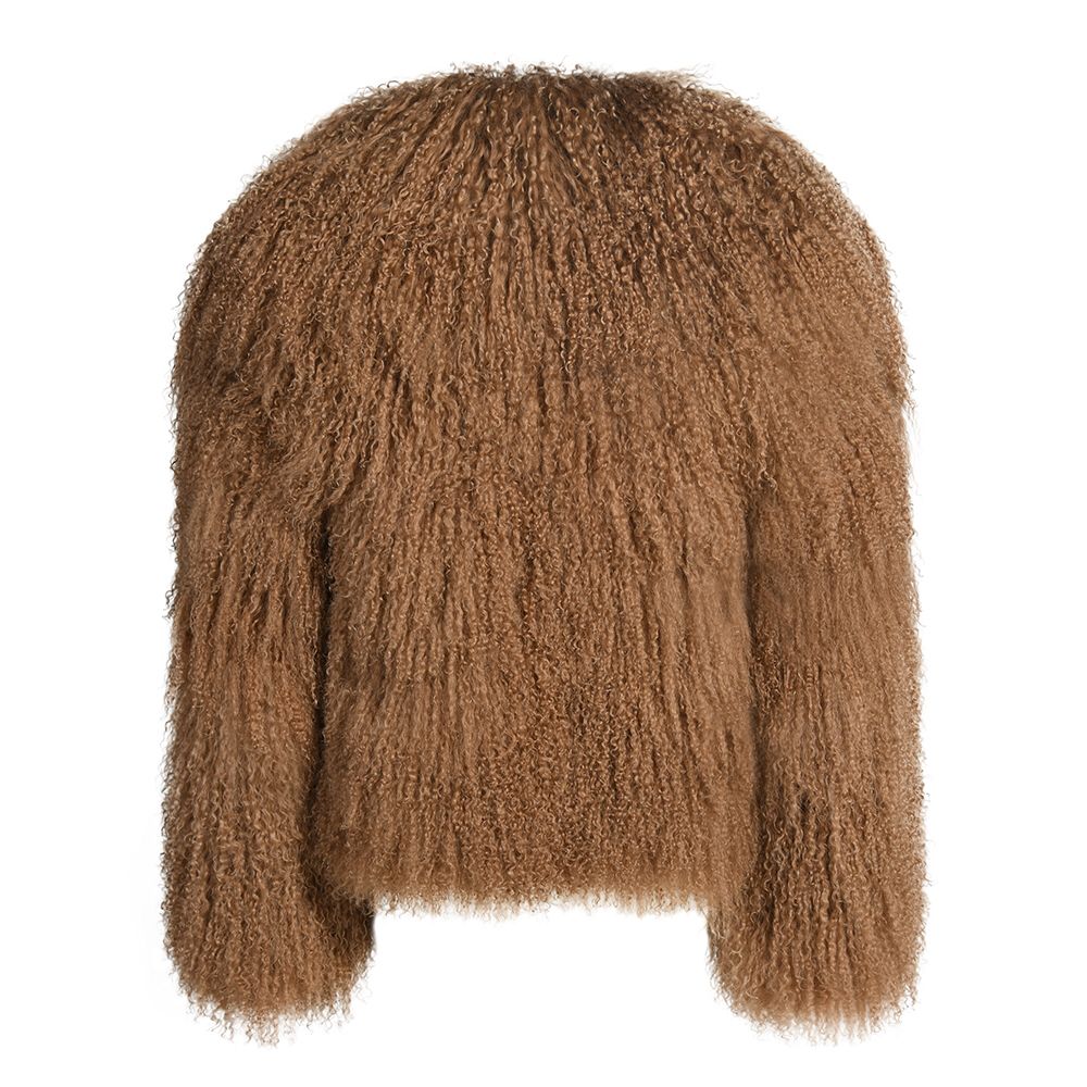 Cappotto Loyenne Camel in Mongolia