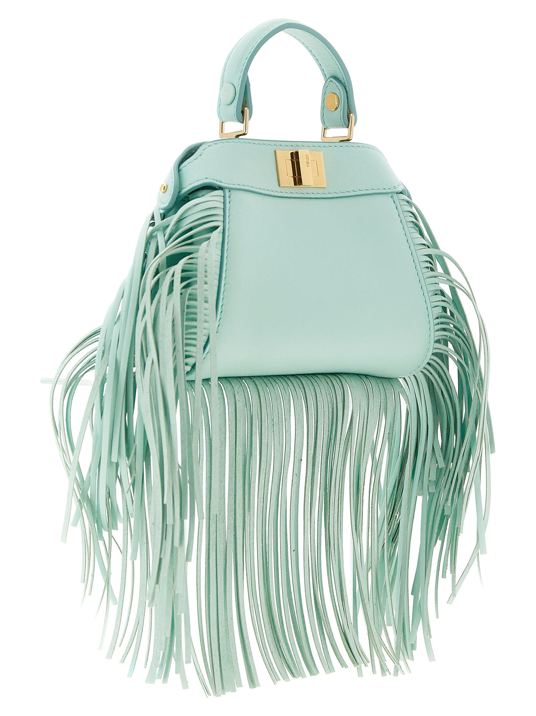 Fendi Nano Peekaboo Borse a Mano - Verde | dbb30d2979c2433f0d31cf48841708b999356186