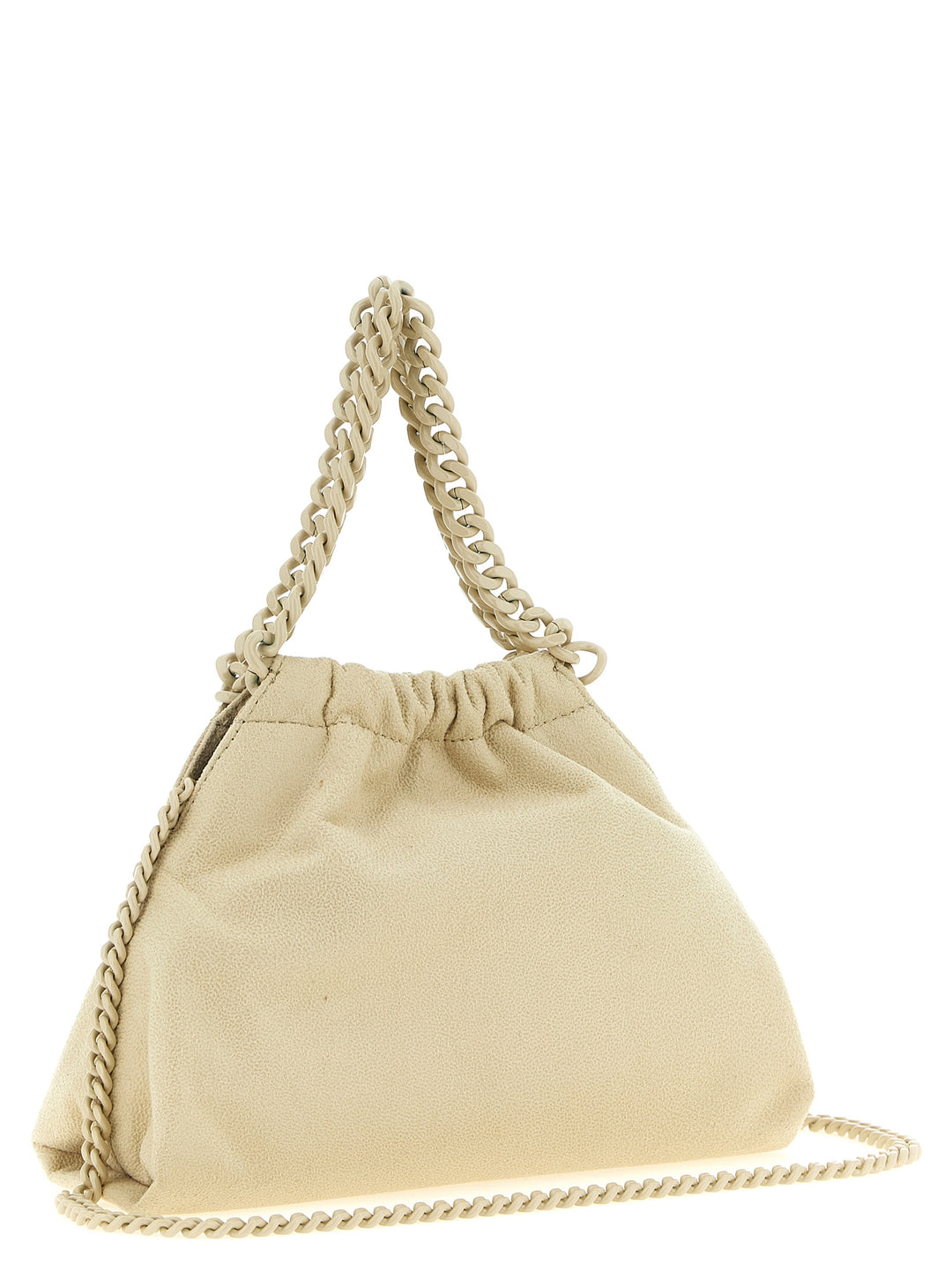 Stella Mccartney Falabella Mini Drawstring Borse a Spalla e Tracolla - Beige | 671b1d2a44fb2070e68347eec675cb960abc115a