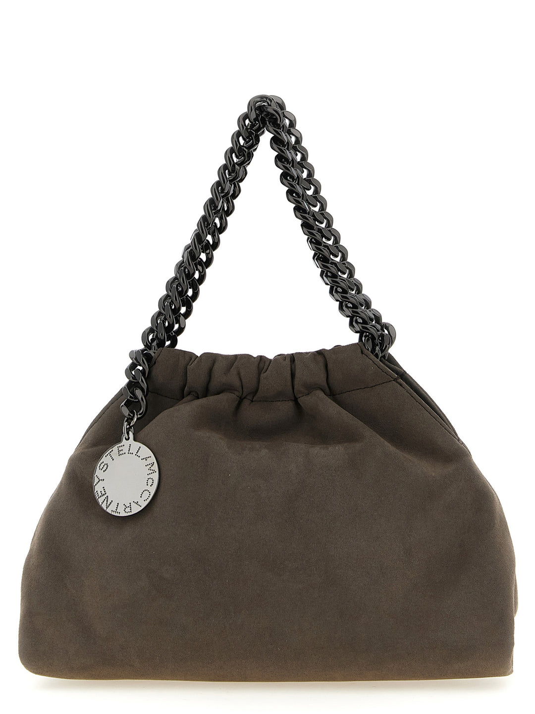 Stella Mccartney Falabella Mini Drawstring Borse a Tracolla - Grigio | dd29692e1c038f8802eeab591a746a6c5aa80843