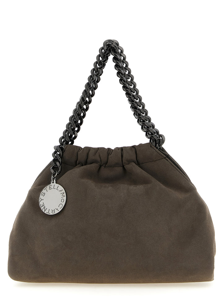 Stella Mccartney Falabella Mini Drawstring Borse a Tracolla - Grigio | dd29692e1c038f8802eeab591a746a6c5aa80843