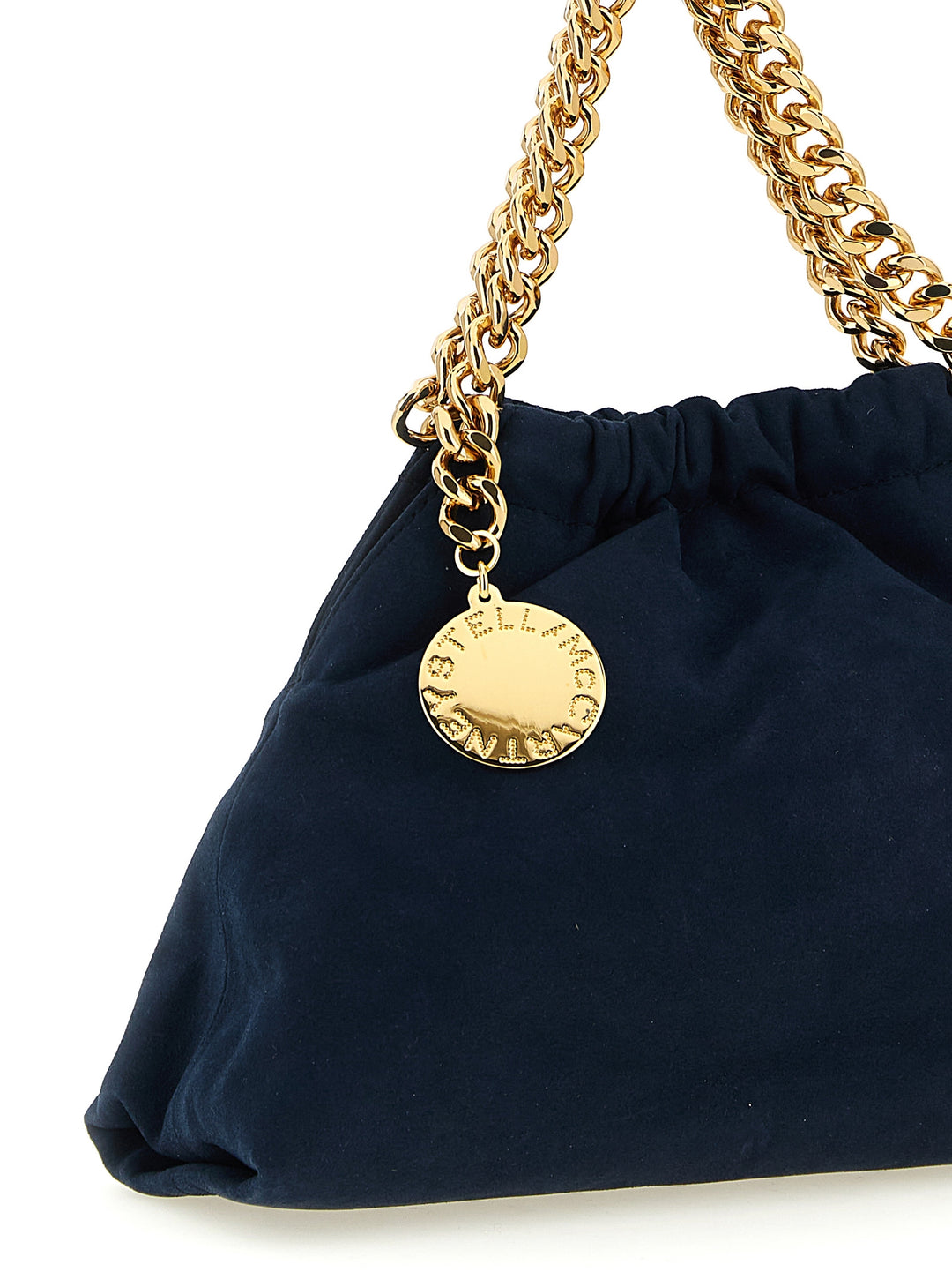 Stella Mccartney Falabella Mini Drawstring Borse a Tracolla - Blu | 2cb4397b5069740d8879fd45088031e6a2503383