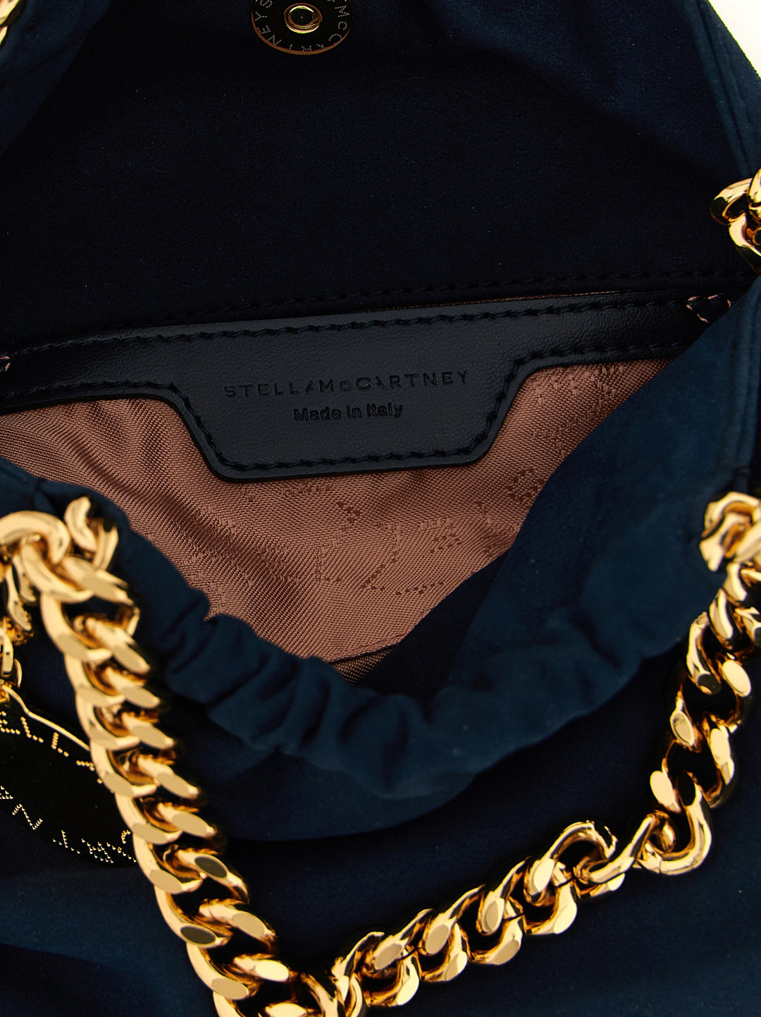 Stella Mccartney Falabella Mini Drawstring Borse a Tracolla - Blu | 98eadd7aa9e70a1d23e97863ca9977eca49b03e4