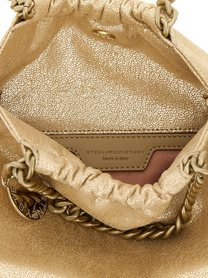 Stella Mccartney Falabella Mini Drawstring Borse a Tracolla - Oro | b3ad5c45bf966b4c59e6a22b1ac5b5e83af1f2b6