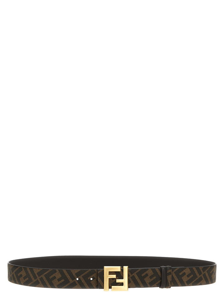 Fendi Squared Ff Cinture - Marrone | ad43fd5486ddcd0eb2cdd4f969ebb13d489e5a94
