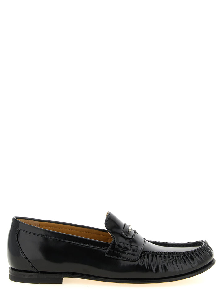 Fendi Fendi Scrunch Mocassini - Nero | 36be7eebaef243398bcb40c601c1c30a5bcdf010