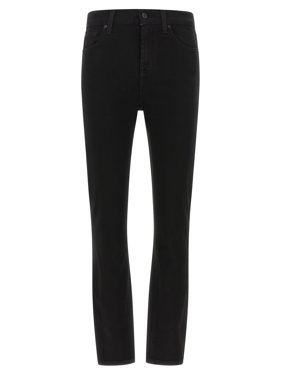 7 For All Mankind Ankle Skinny Jeans - Nero | 9753738d22cd0c27c5f589e7bdedae0970777d21