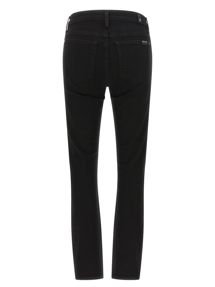 7 For All Mankind Ankle Skinny Jeans - Nero | 102898dddfb595a2bf1dd987e72134b63fb26e37