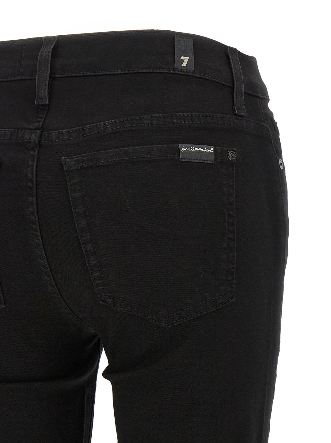 7 For All Mankind Ankle Skinny Jeans - Nero | d42977a3699f2984ef28107240067fc6ffd0181d