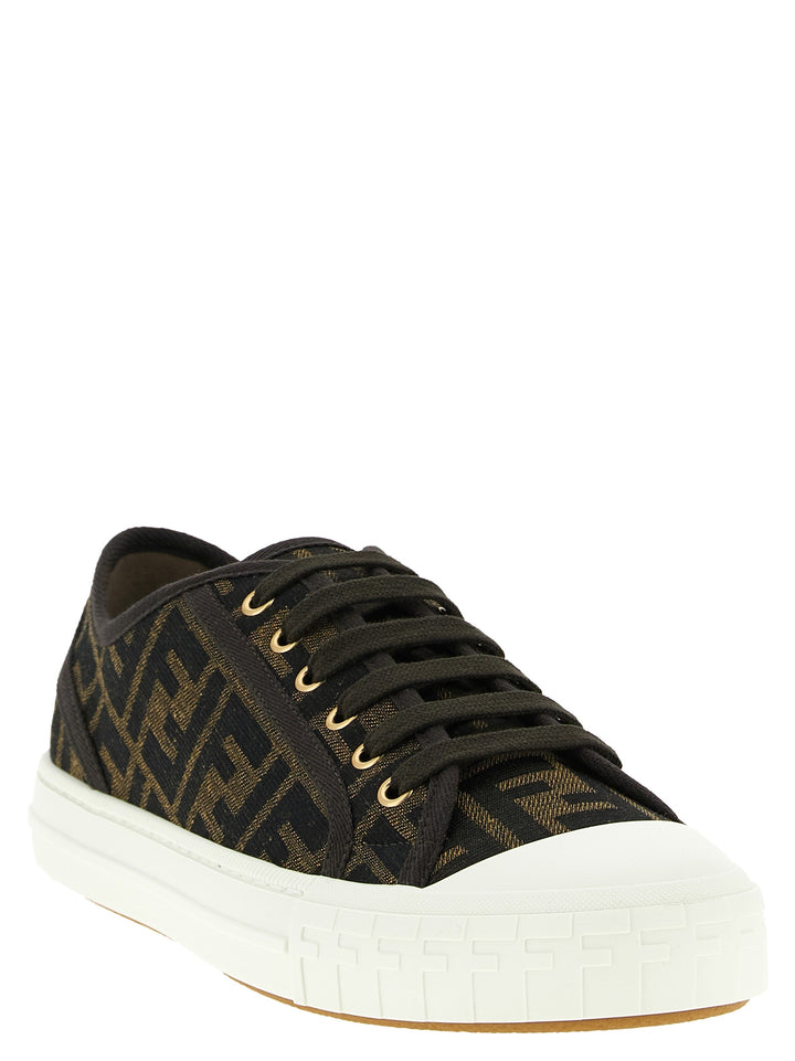 Fendi Chunky Sneakers - Marrone | 28879ad637ff82bc8d0dd124a8ae6256621f379a