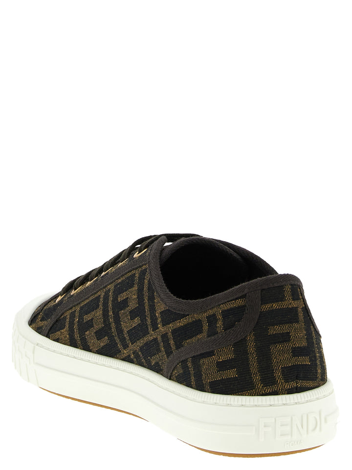 Fendi Chunky Sneakers - Marrone | ecd1de6ab0d3954b9db593e95b04d29d288d73a9