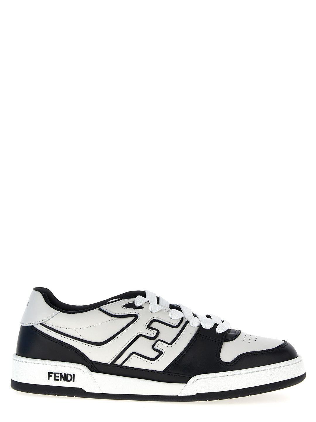 Fendi Fendi Match Sneakers - Bianco/Nero | 50141ab696ba2cf2feb333915c880ac11a2e5e1f