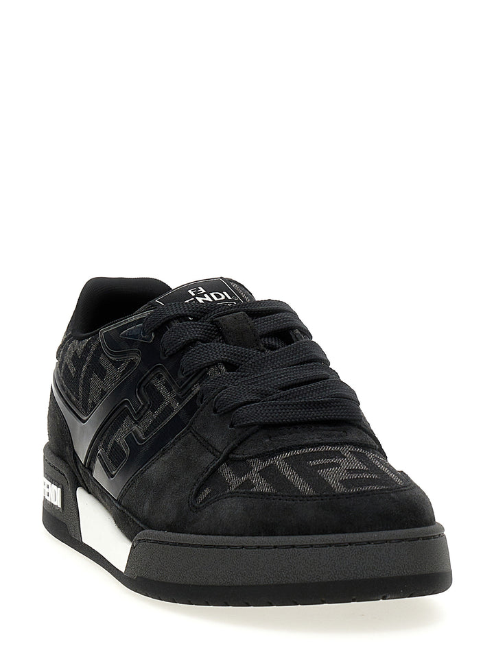Fendi Fendi Match Sneakers - Grigio | 0da41804c1367077c3a890bb3ce79a7a79bca623
