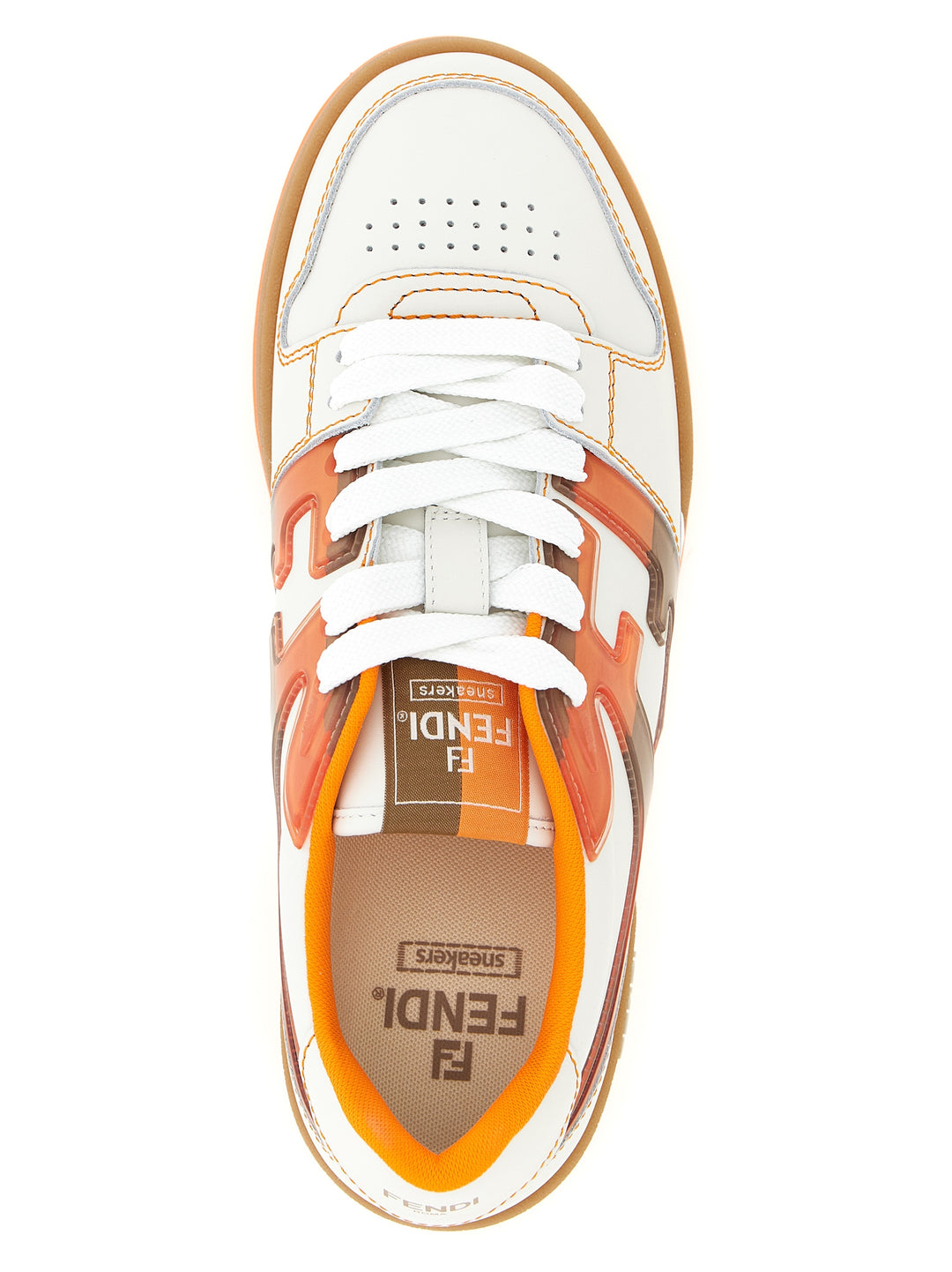 Fendi Fendi Match Sneakers - Arancione | bde7d5fb6bf46cdfe0257f15b90dde82860daf9d