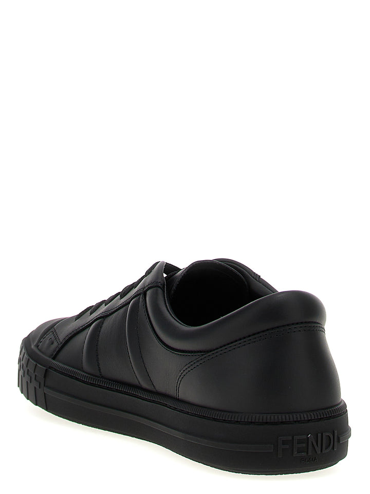 Fendi Domino Sneakers - Nero | eaab0e333a253b905b41f13e656c2cdc8173f9bc