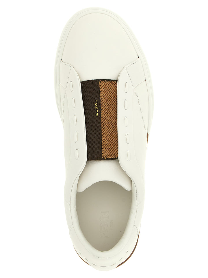 Fendi Fendi City Sneakers - Bianco | 3e53274c4e2dc98de001e5c8e09f696fa6f20dfb