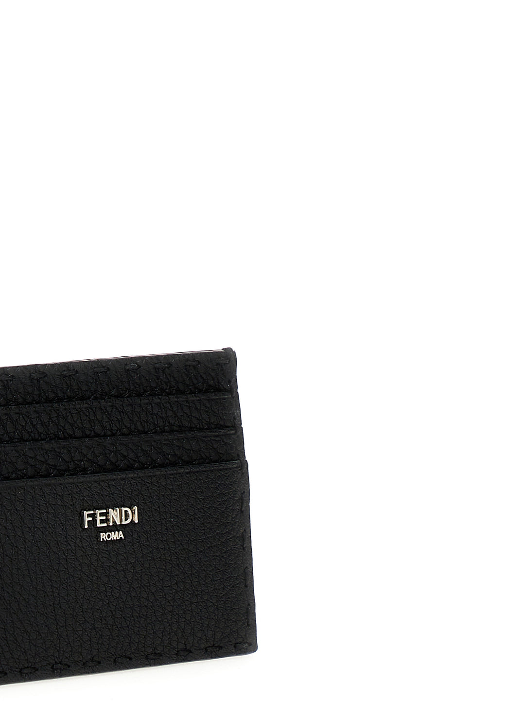 Fendi Selleria Cardholder Portafogli - Nero | bd23cb49aaf6612c5f2121aacca2231b234b8660