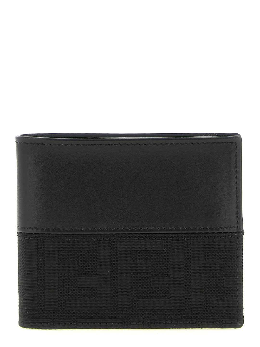 Fendi Ff Jacquard Wallet Portafogli - Nero | bcbd1eb0f5a159e8c056ec43be7647f8969ce367