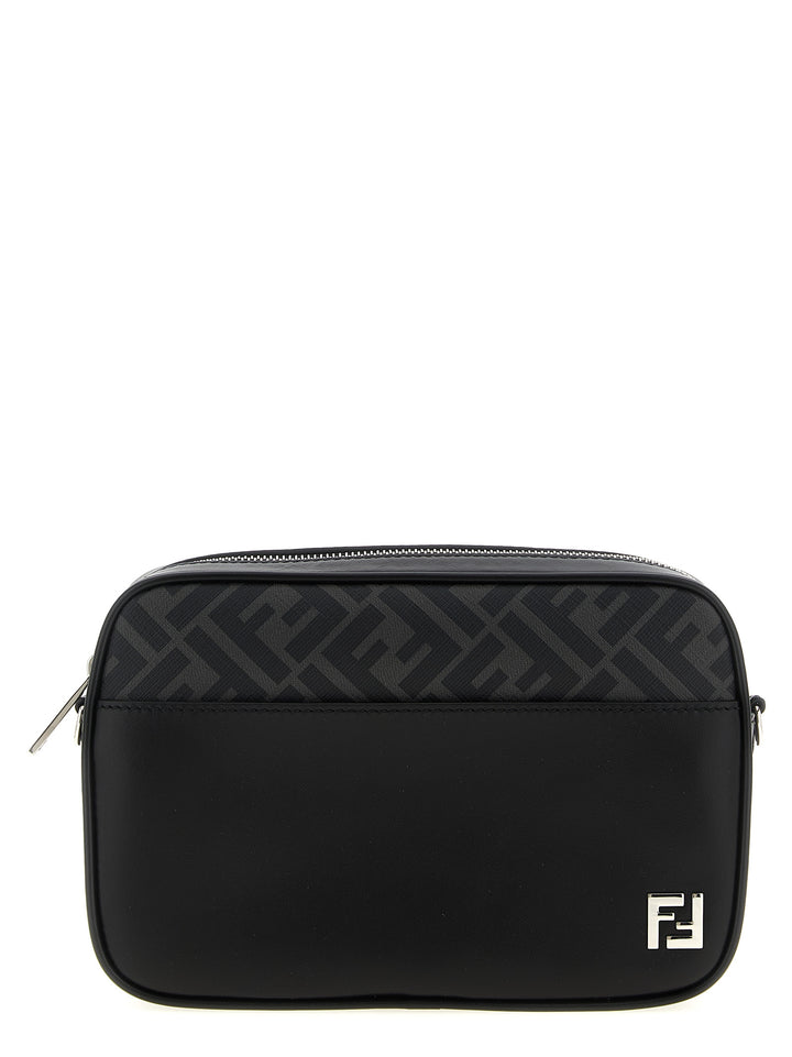 Fendi Camera Case Squared Ff Borse a Spalla e Tracolla - Nero | 0a16dd0c9c23bcd9b9f4667158bd63ace1454351