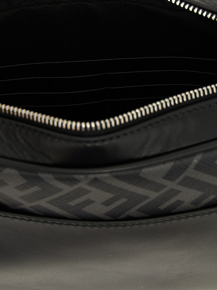 Fendi Camera Case Squared Ff Borse a Spalla e Tracolla - Nero | 2b45c2c81d6685bd9246a78eea4030fbd5f75662