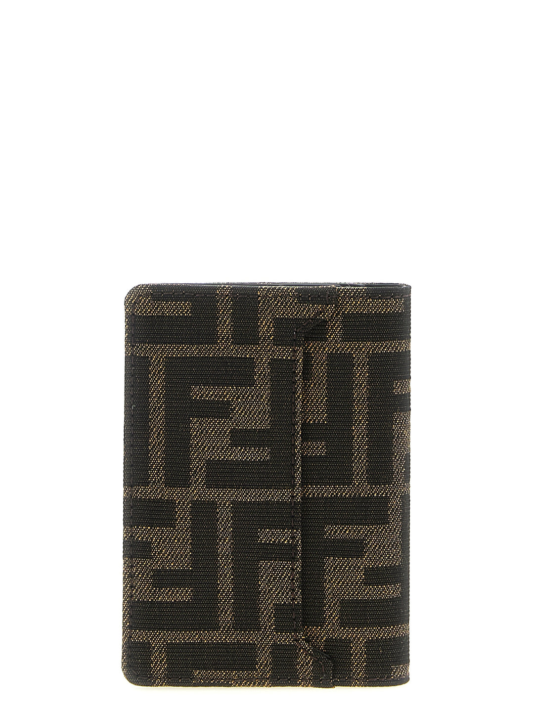 Fendi Ff Card Case Portafogli - Marrone | 9fc84e018e42baa5a5d58a3ca1ebfcc3164a4189
