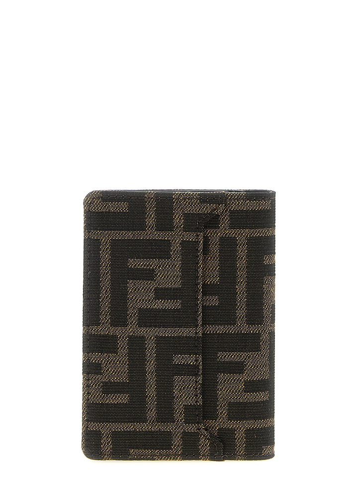 Fendi Ff Card Case Portafogli - Marrone | 9fc84e018e42baa5a5d58a3ca1ebfcc3164a4189