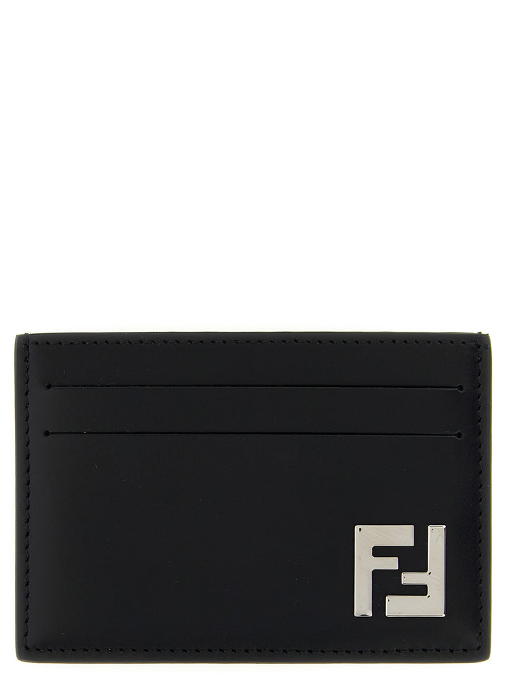 Fendi Slim Squared Ff Portafogli - Nero | df16b48bb3f4b843907b9524359d29cea6085885