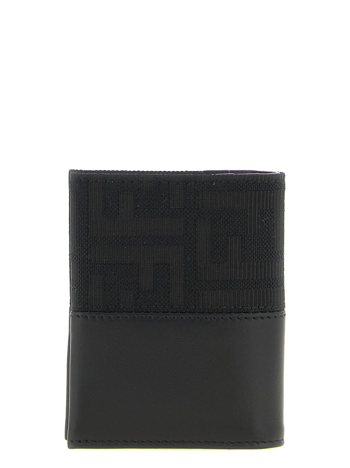 Fendi Ff Jacquard Cardholder Portafogli - Nero | 0026b0fad94a758c6e6a381eaa781c9b4e71992a