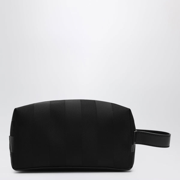 Fendi Lui Beauty Case In Black Pequin Nylon