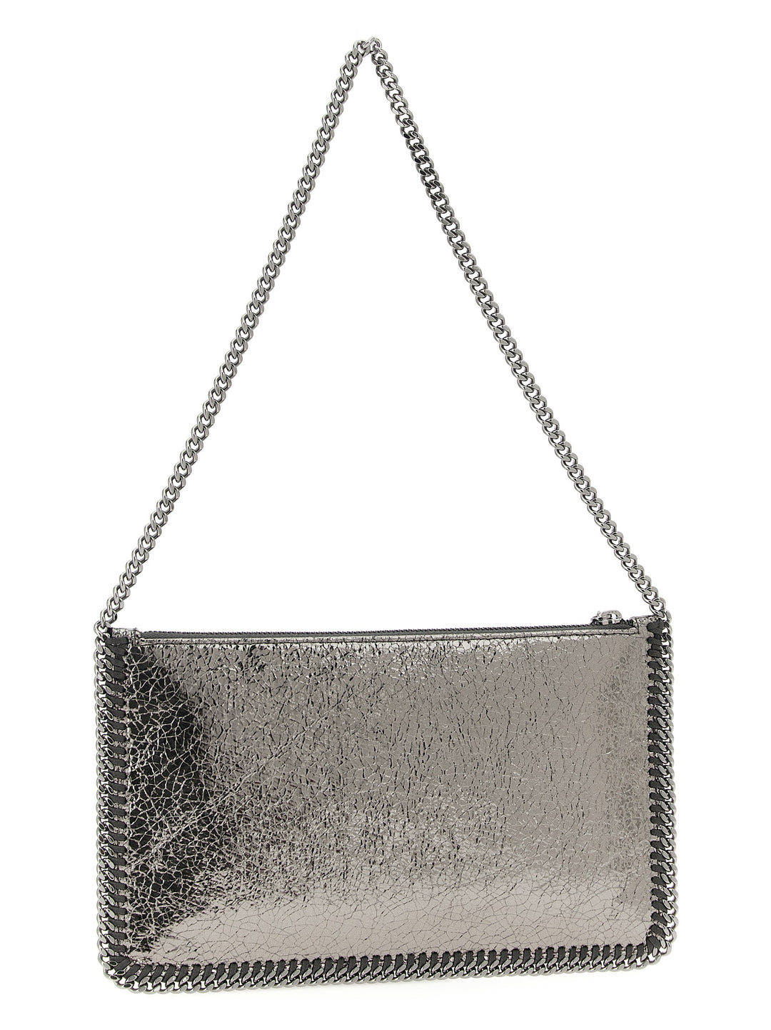 Stella Mccartney Falabella Clutch - Silver | 0556511a731ec27ebc04e705be3a43032512fe7e