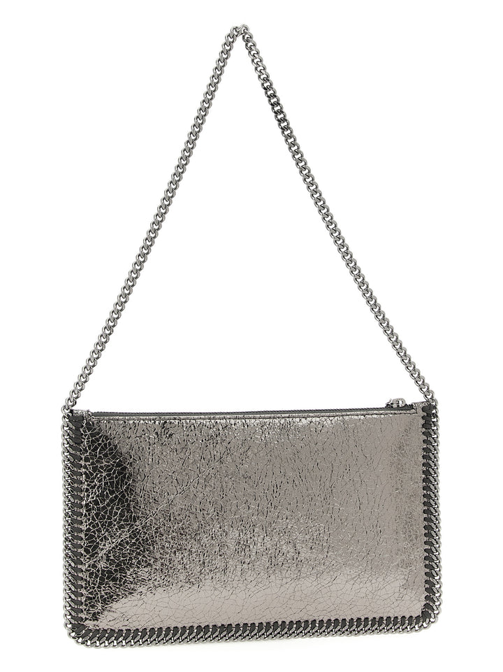 Stella Mccartney Falabella Clutch - Silver | 0556511a731ec27ebc04e705be3a43032512fe7e