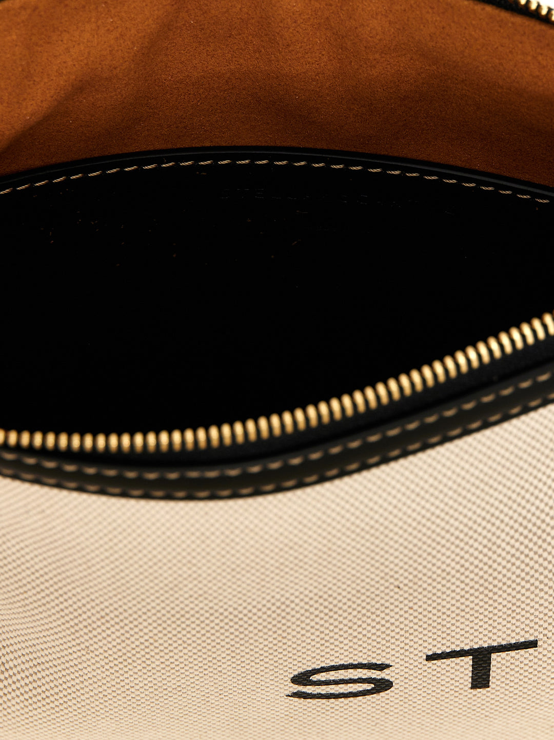 Stella Mccartney Logo  Bag Clutch - Beige | a79aea8edae3e8eca1aa2692a03f5da70ebdafc1