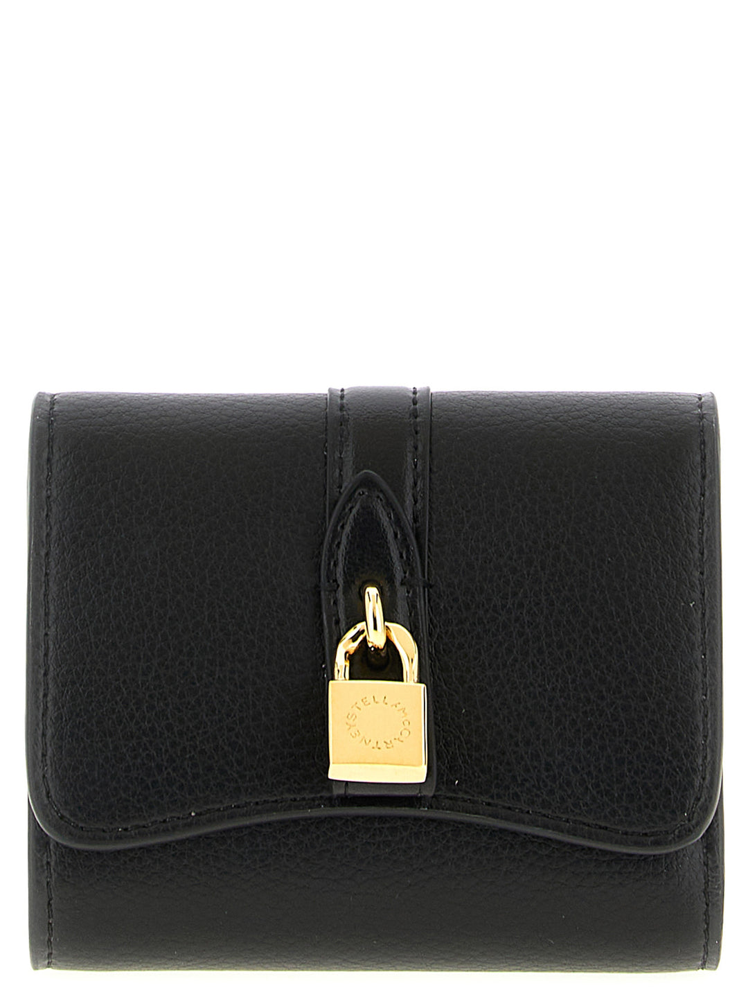 Stella Mccartney Stella Rider Trifold Portafogli - Nero | 05b9585af80a1ee9a6ee352564f50cf409bc5d28