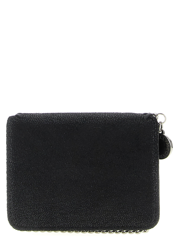 Stella Mccartney Falabella Bifold Portafogli - Nero | ea682f16ce42a8a1b40bfffed04c74cbb443425b