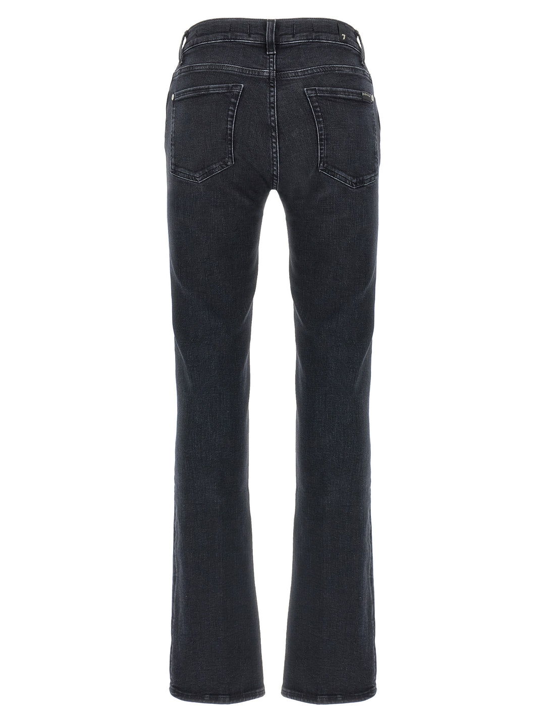 7 For All Mankind Bootcut Jeans - Nero | d12b01c83725a2337c61bd1e2f7fb4b0b9d1ed1c