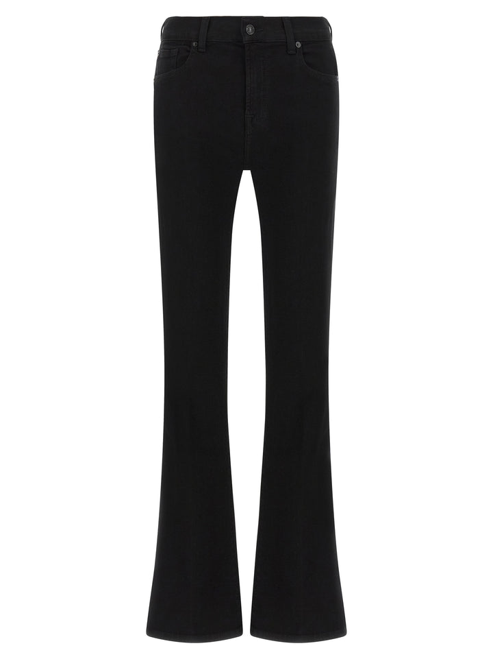 7 For All Mankind Bootcut Jeans - Nero | 6db483d8664599650fae19fdb6c701e36d0b5124