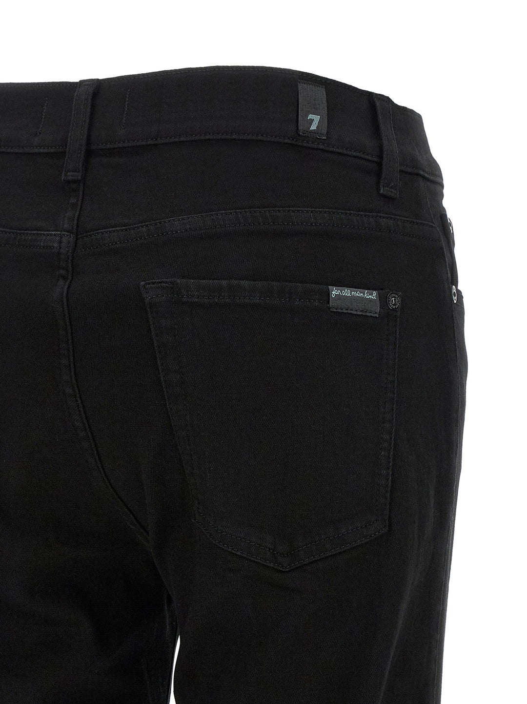 7 For All Mankind Bootcut Jeans - Nero | 8a2c3225a77c6a265c9b84955bdc709ec28e01a9