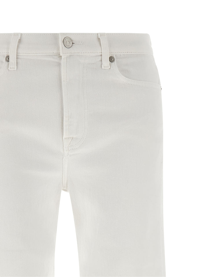 7 For All Mankind Modern Dojo Jeans - Bianco | 06c91bb3b43df890effbc688a0e41868bd4989c7