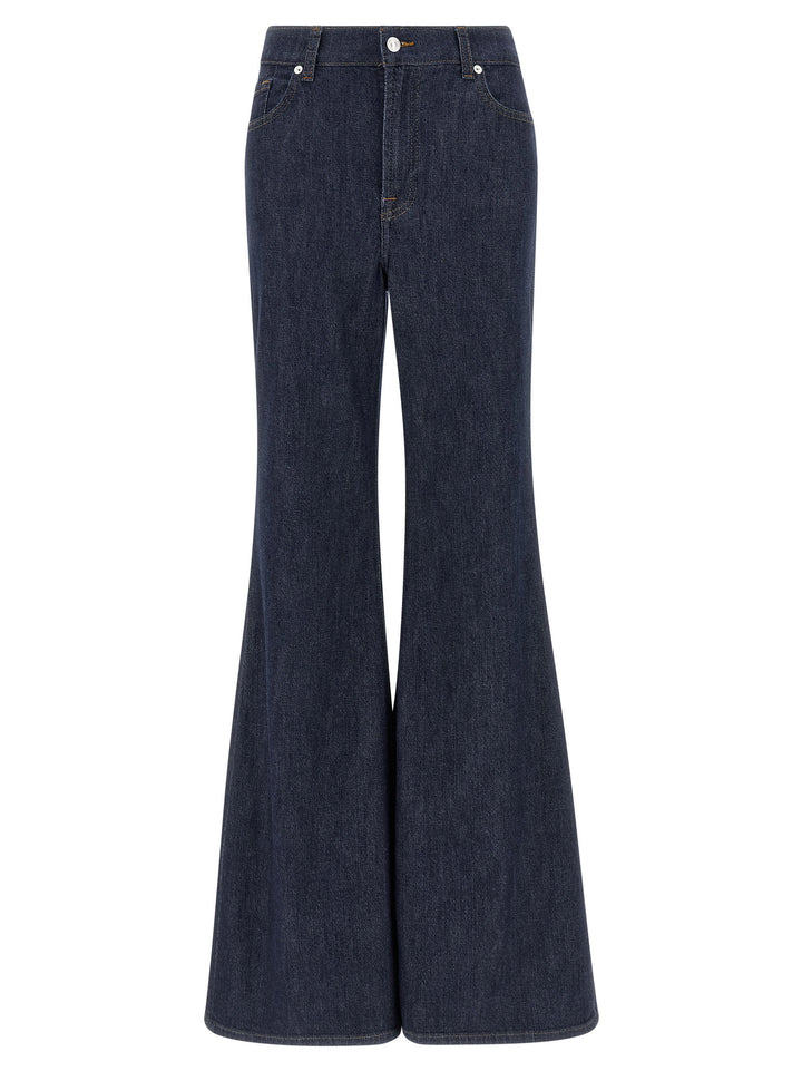 7 For All Mankind Retro Flare Jeans - Blu | 4a5cbd0ea01c68b518b9b010a324bdbd61c0e69c
