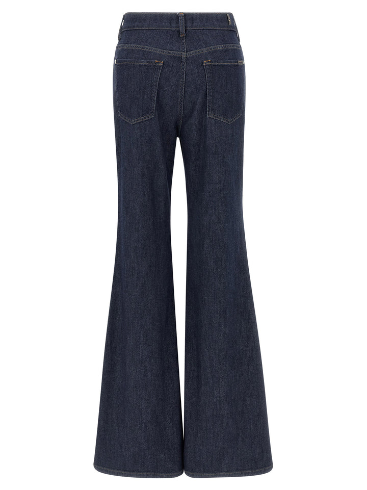 7 For All Mankind Retro Flare Jeans - Blu | 5fc76360701a84a37d6b33bf35fe8ad0798f0af4