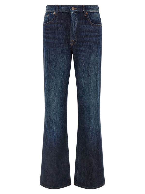 Stovepipe Jeans Blu