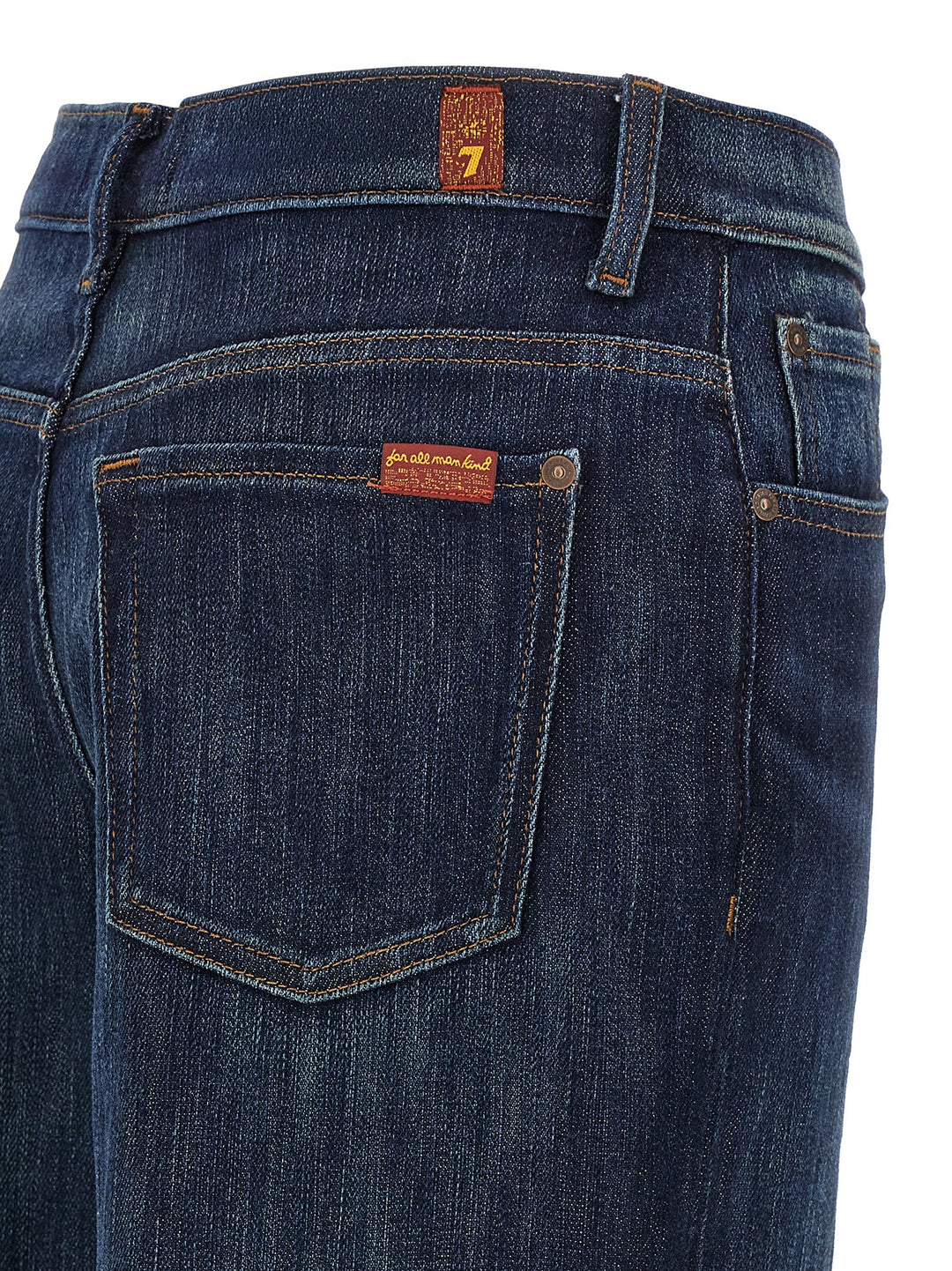7 For All Mankind Stovepipe Jeans - Blu | 90e078a878ac2fc862f1103b6e5aabfb85968193