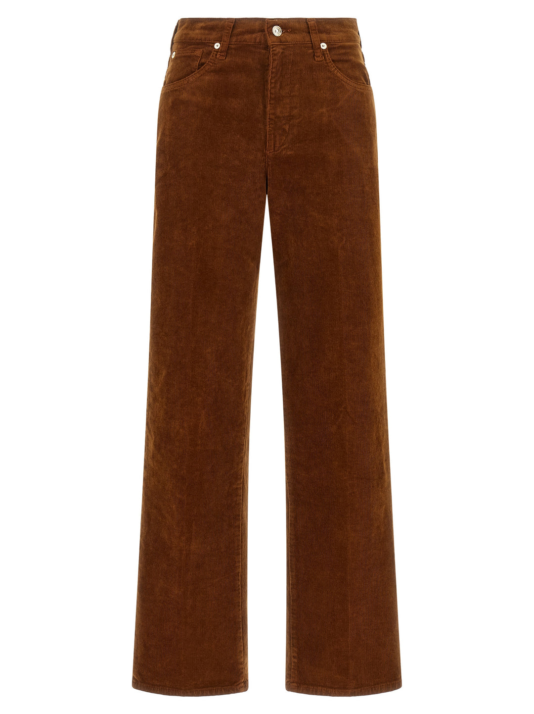 7 For All Mankind Stovepipe Straight Pantaloni - Marrone | 0241df5a7d37fb89d801675f3f9303f3b8b25d83