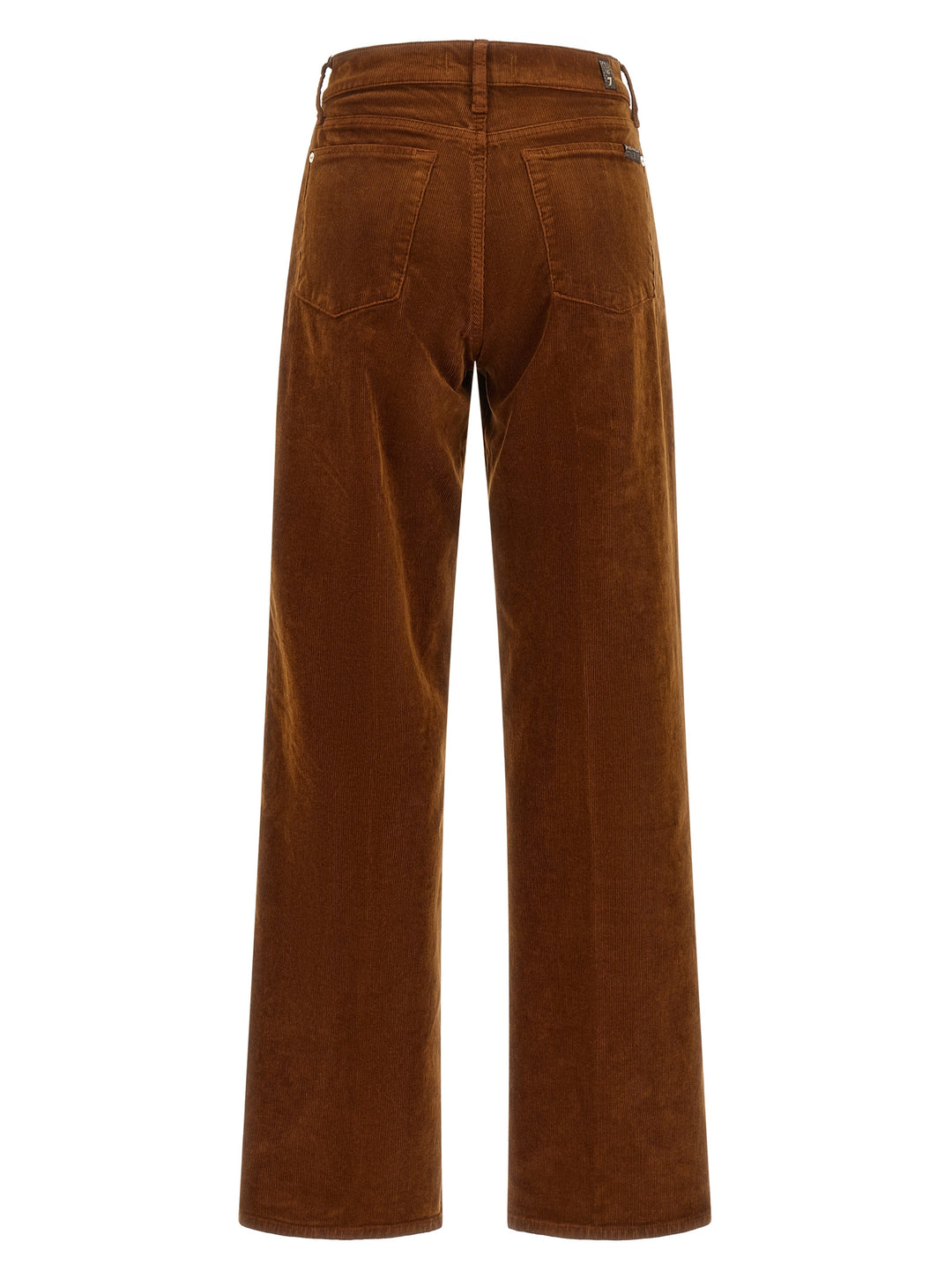 7 For All Mankind Stovepipe Straight Pantaloni - Marrone | b00ce1e31a9ec24dd08897a94dae8d3c9687a4fe