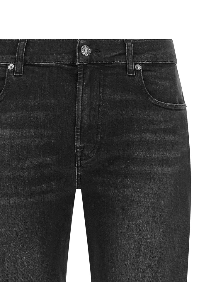 7 For All Mankind Relaxed Skinny Jeans - Nero | 4e680a87a4194ca15ddc3935fc5dbf3f18051a46