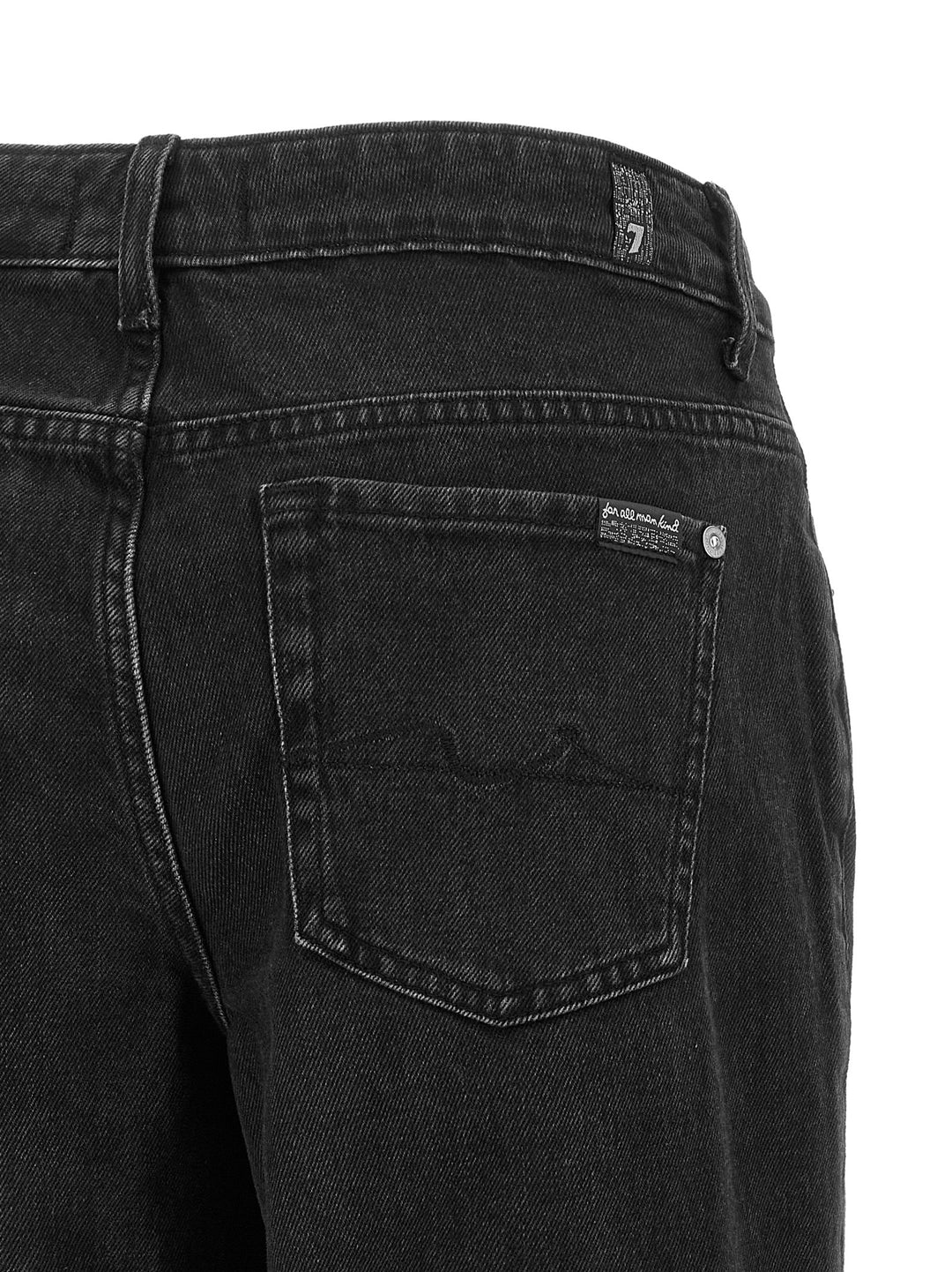 7 For All Mankind Calie Jeans - Nero | 914d3a5ed9eb44e5da3799a13e36b7274acb2ffd
