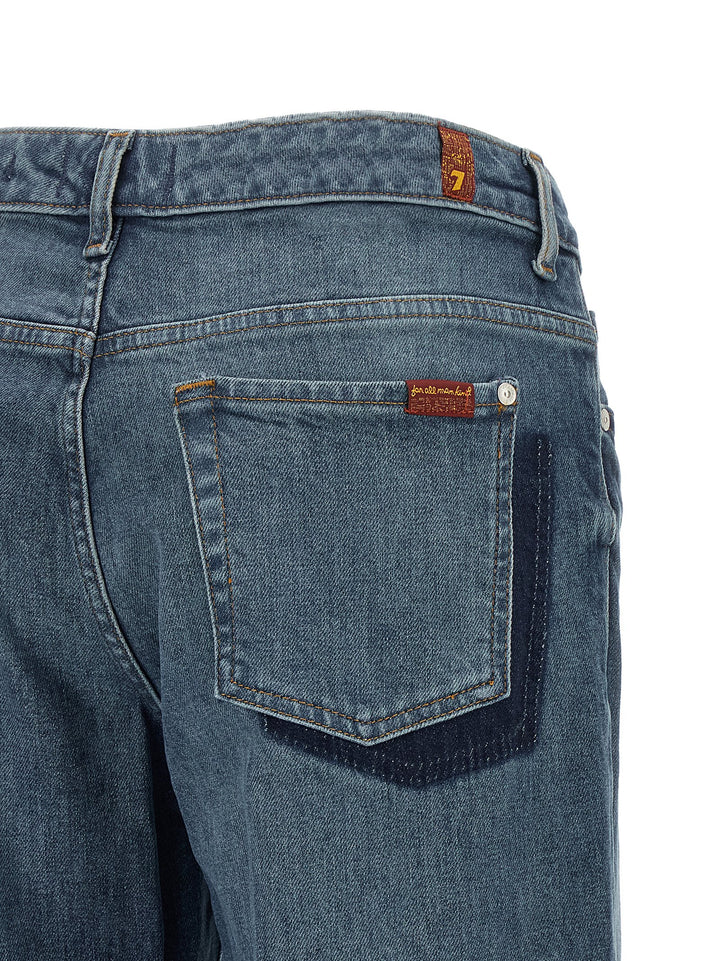 7 For All Mankind Calie Jeans - Blu | 7994c8ee265ede54faa8bbadc51b7293f896a6cf