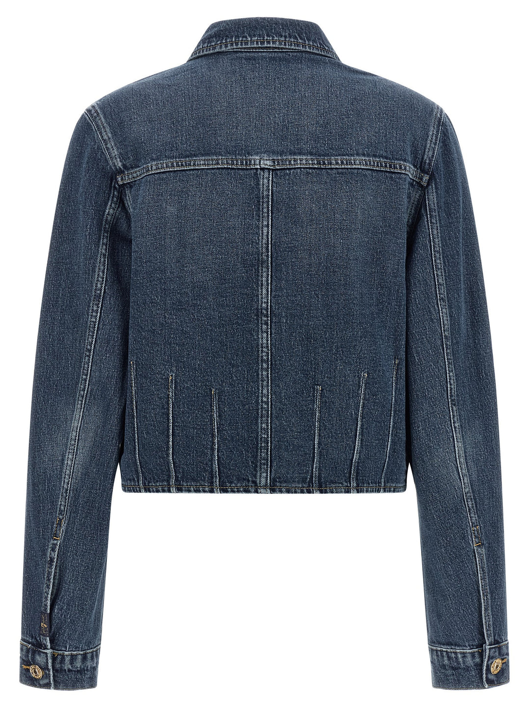 7 For All Mankind Darted Shrunken Puffer Jackets - Blu | 499f914c21902bc82dd202fcfc1eeb8eabe4a1b7